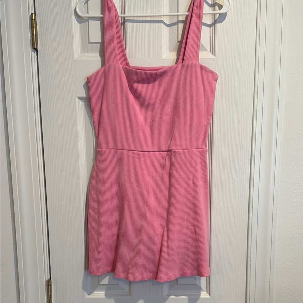 PINK Sleeveless Dress